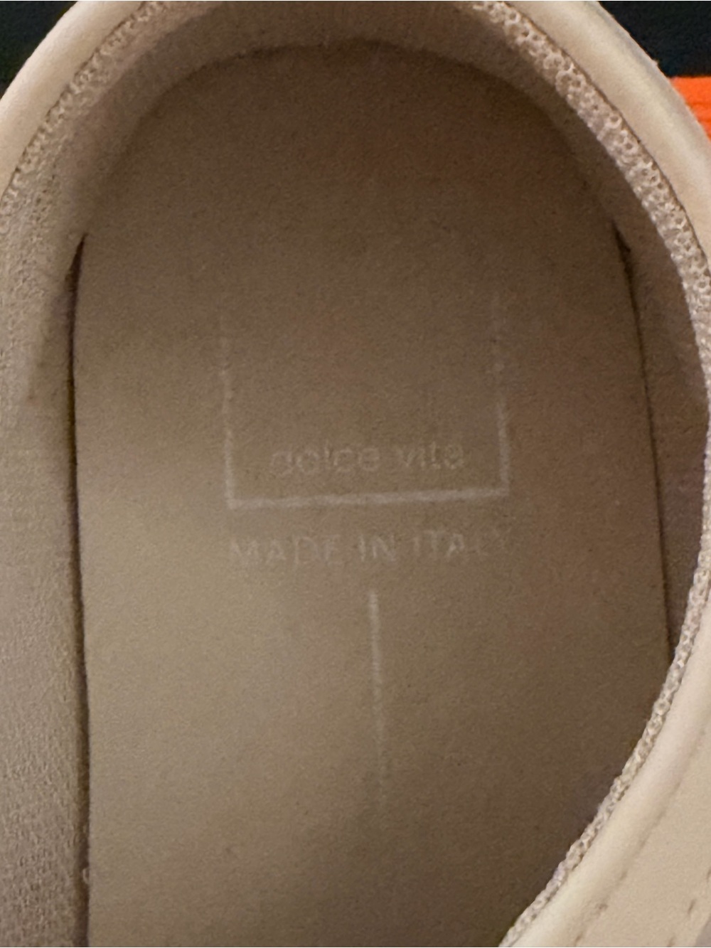 Dolce Vita Cream Suede Mary Jane Flats with Dual Straps - Picture 4 of 5
